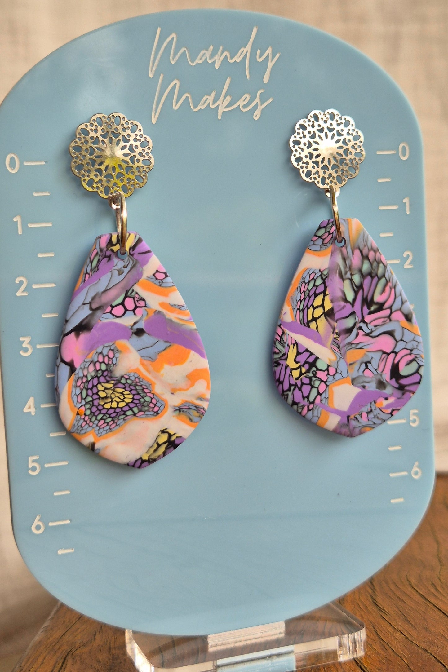 Pastel Drop Earrings